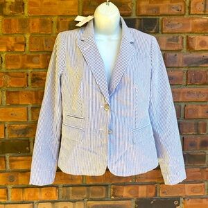 Banana Republic Striped Blazer NWT, Size 4